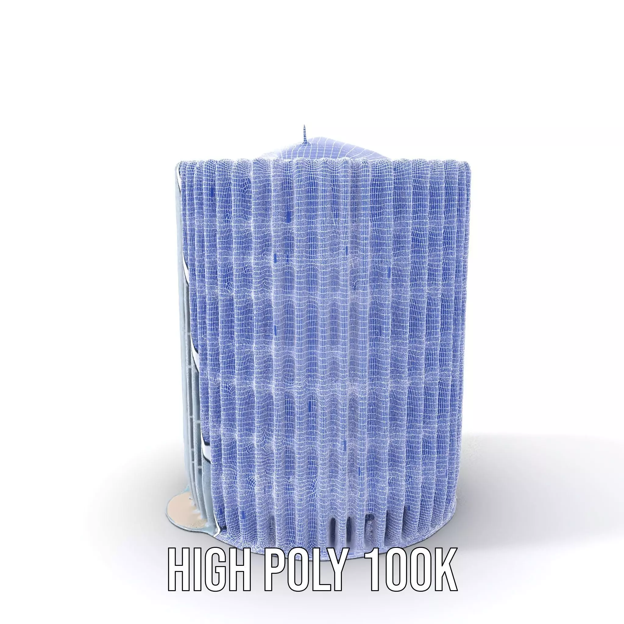 Futuristic Skyscraper Glass model pack Low-poly 3D model_4