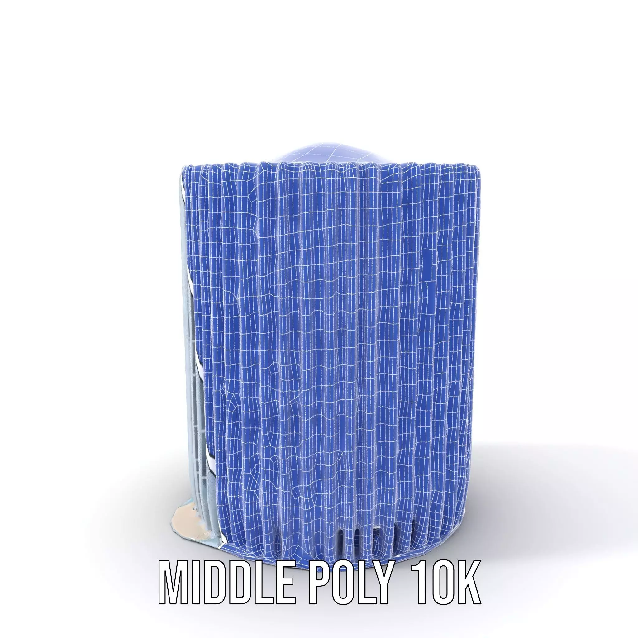Futuristic Skyscraper Glass model pack Low-poly 3D model_10