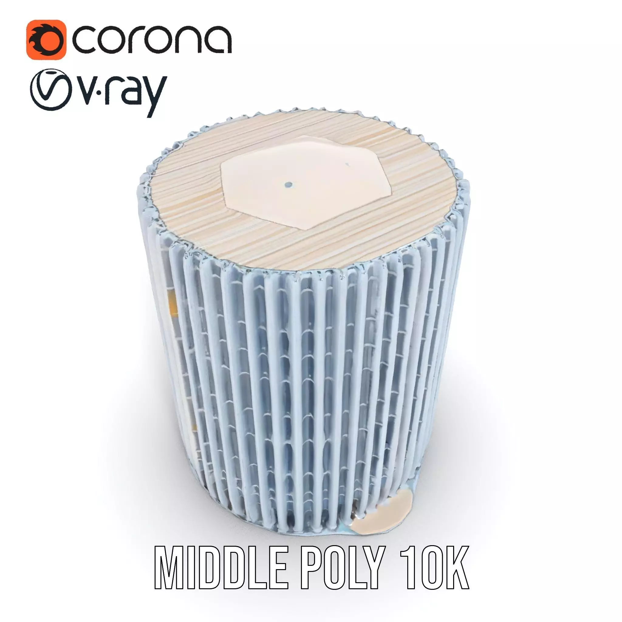 Futuristic Skyscraper Glass model pack Low-poly 3D model_5