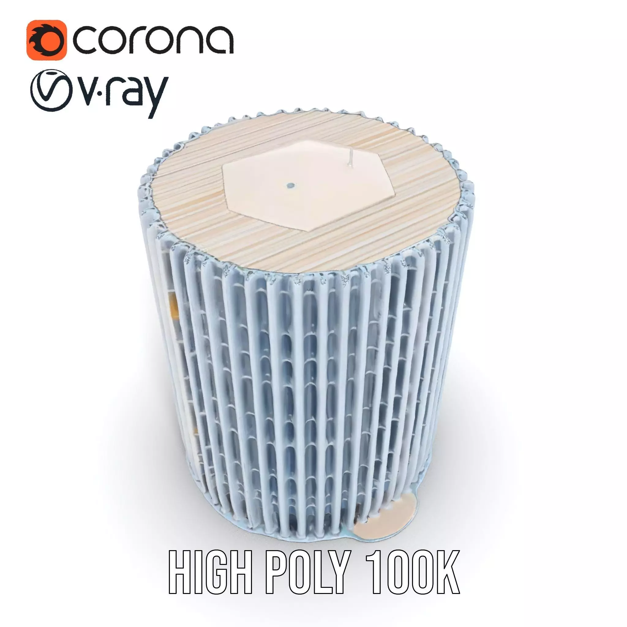 Futuristic Skyscraper Glass model pack Low-poly 3D model_20