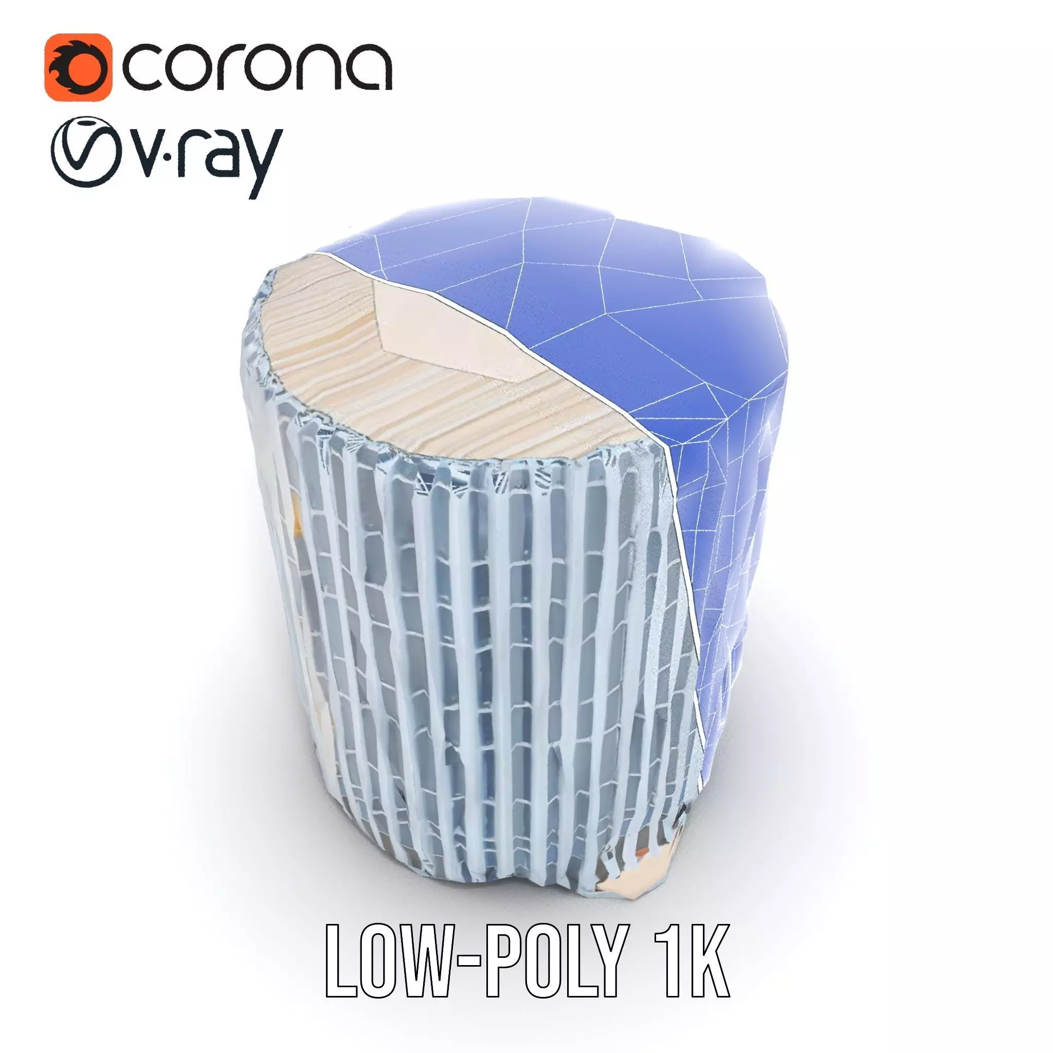 Futuristic Skyscraper Glass model pack Low-poly 3D model_22