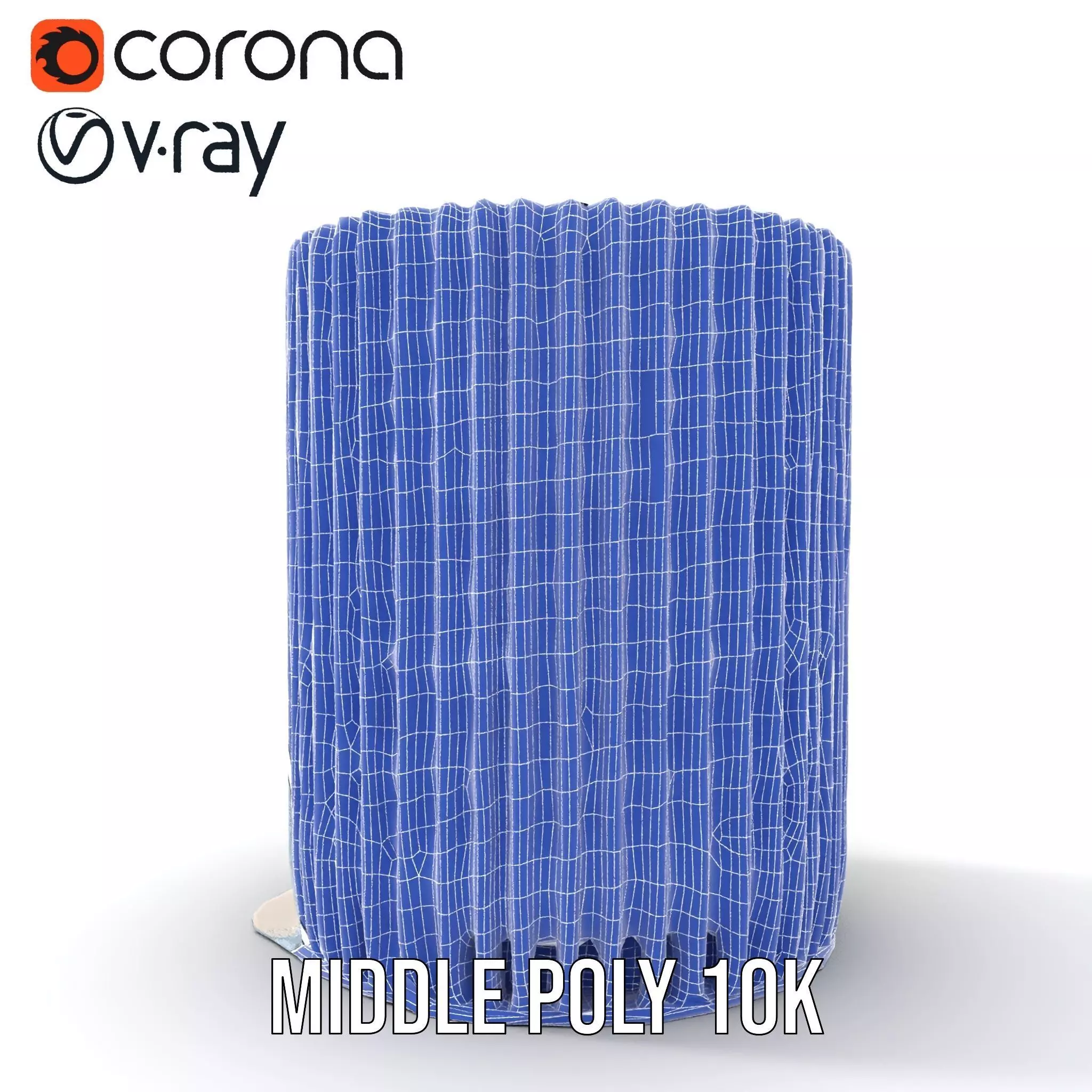 Futuristic Skyscraper Glass model pack Low-poly 3D model_29