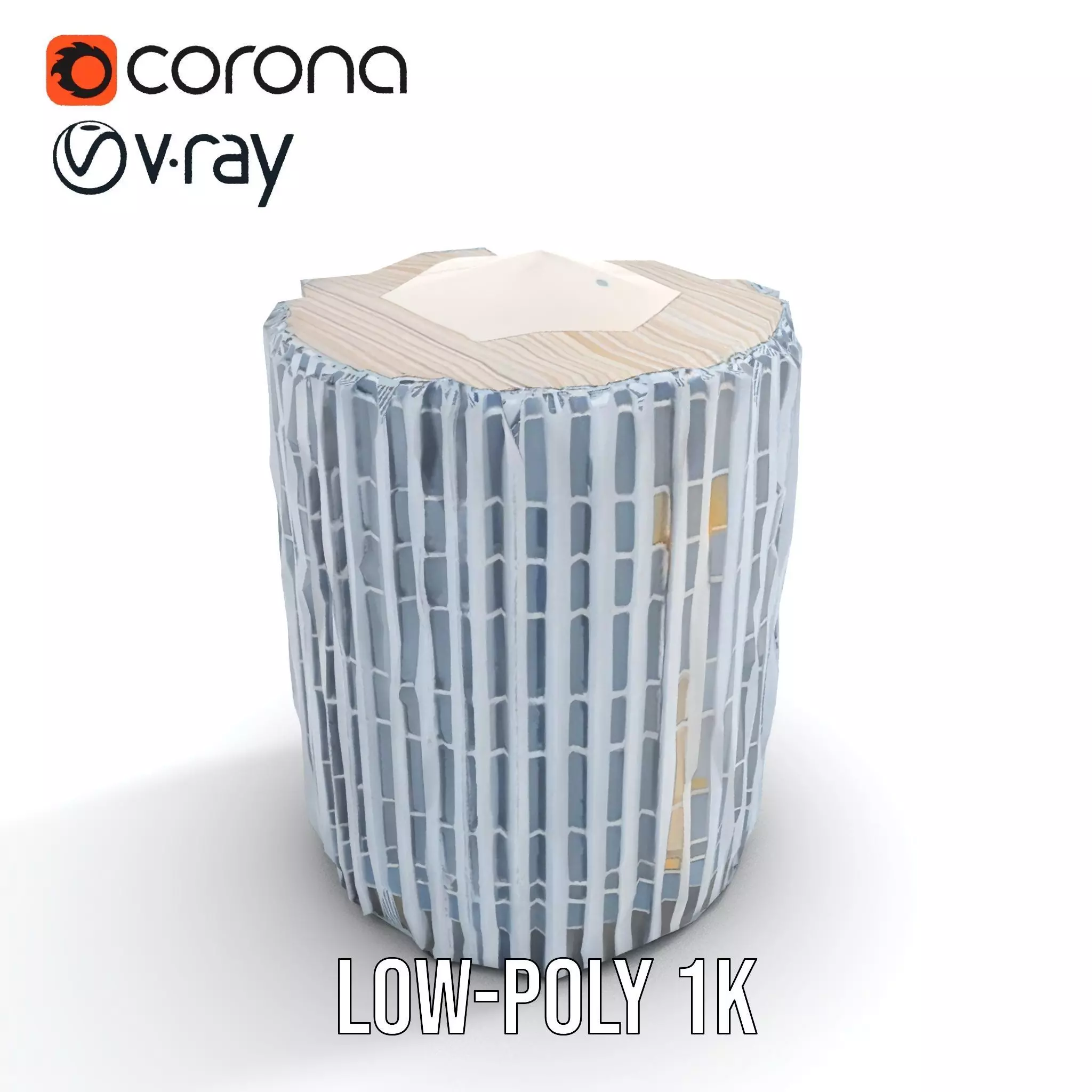 Futuristic Skyscraper Glass model pack Low-poly 3D model_8