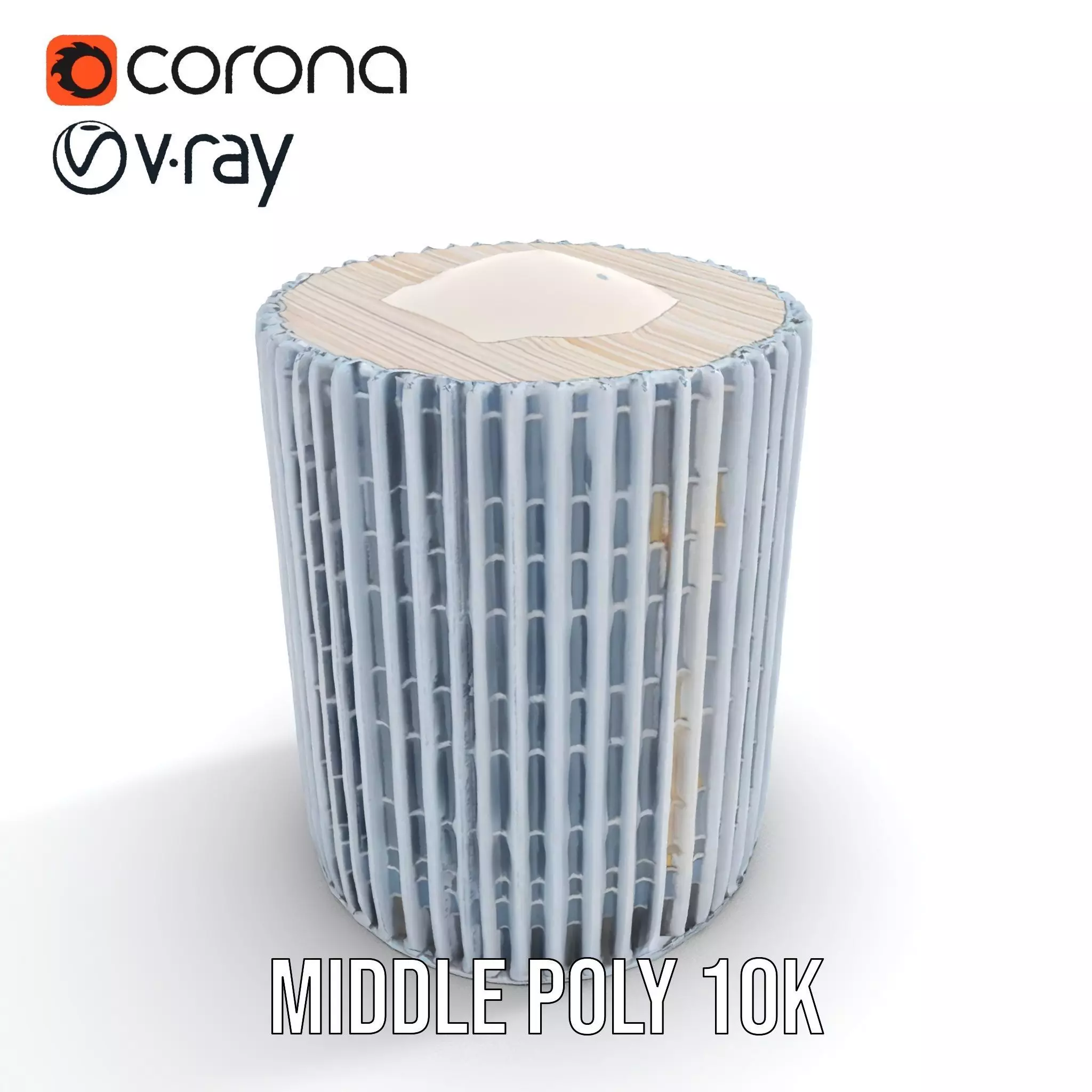 Futuristic Skyscraper Glass model pack Low-poly 3D model_6