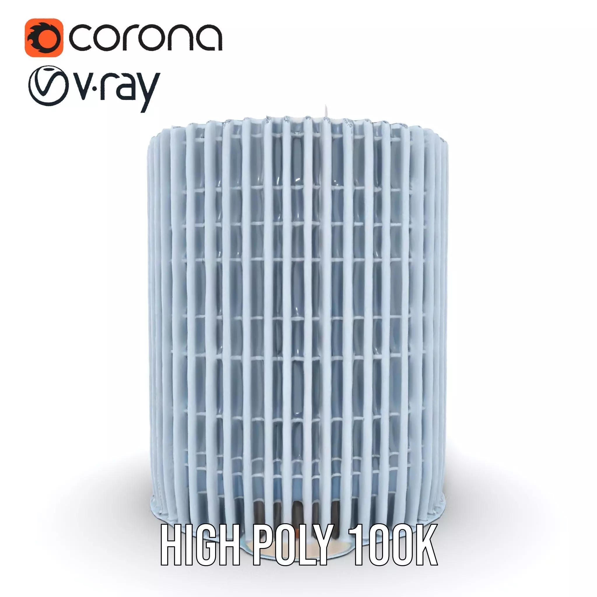 Futuristic Skyscraper Glass model pack Low-poly 3D model_23