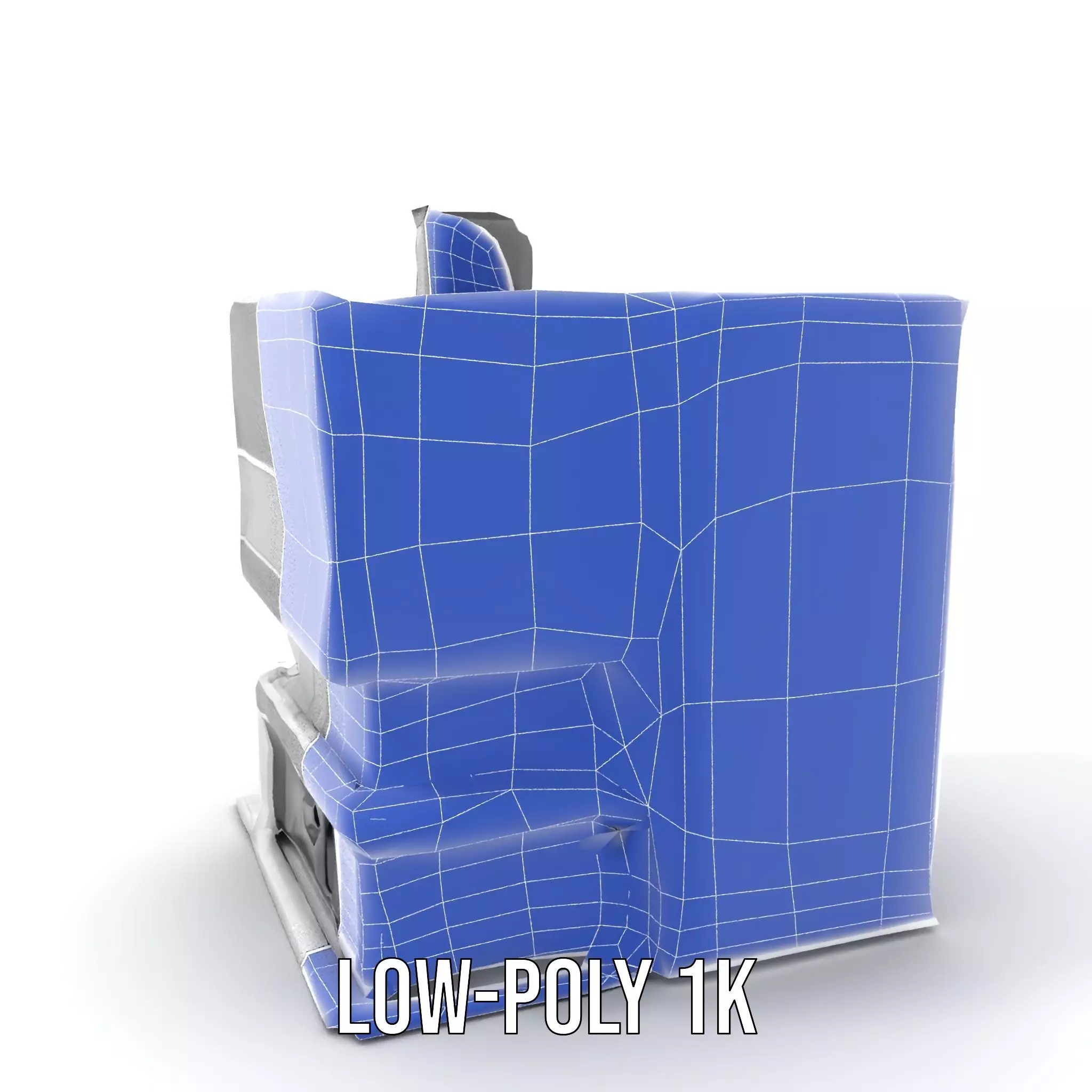 Modern Office Building model pack Low-poly 3D model_28