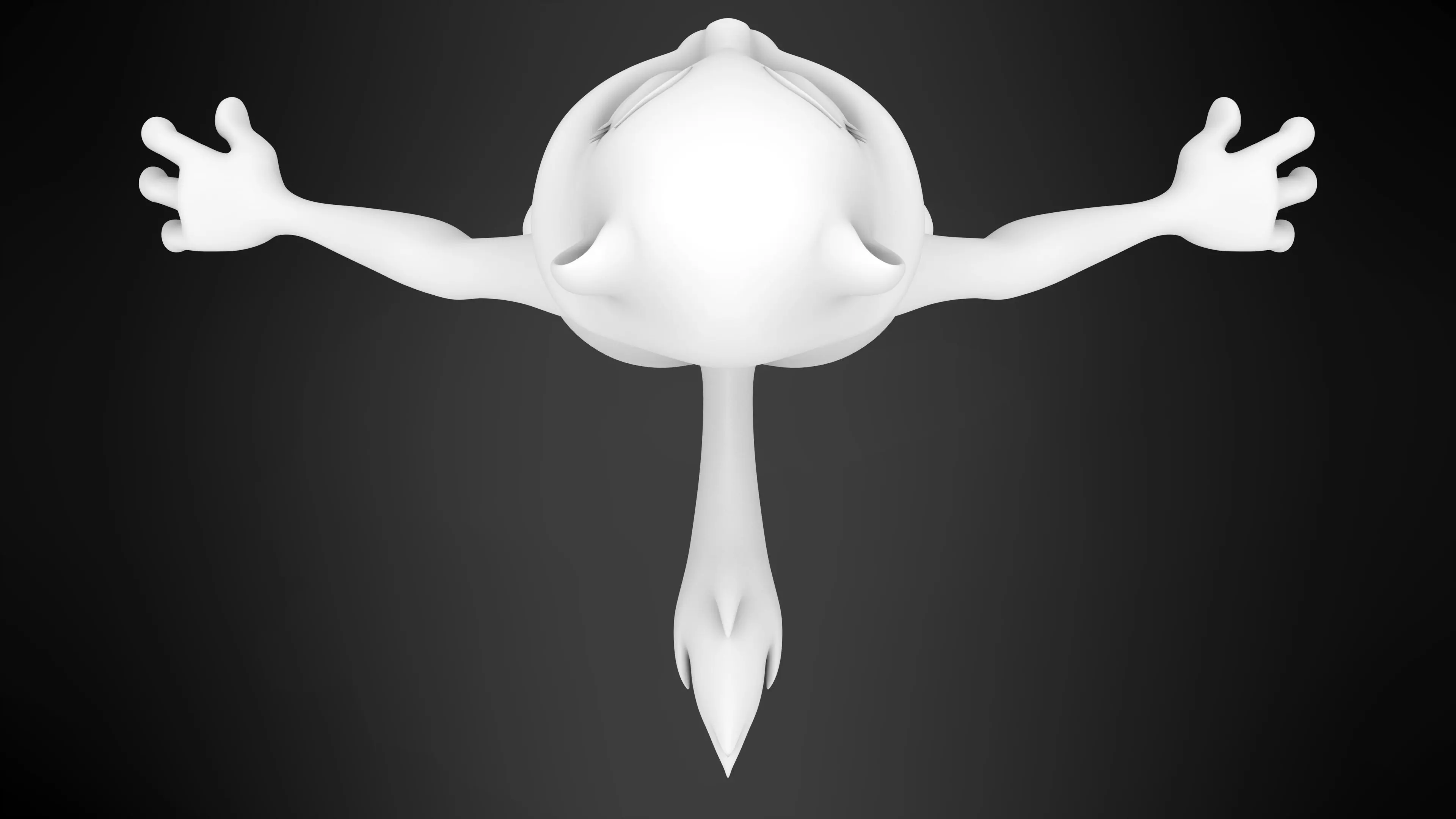 Olivia Weasel 3D model_9