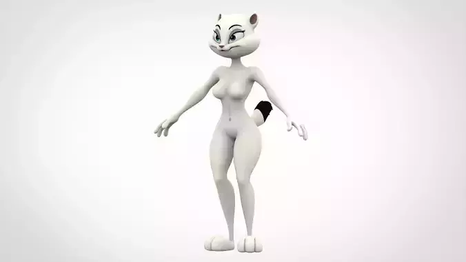 Olivia Weasel 3D model