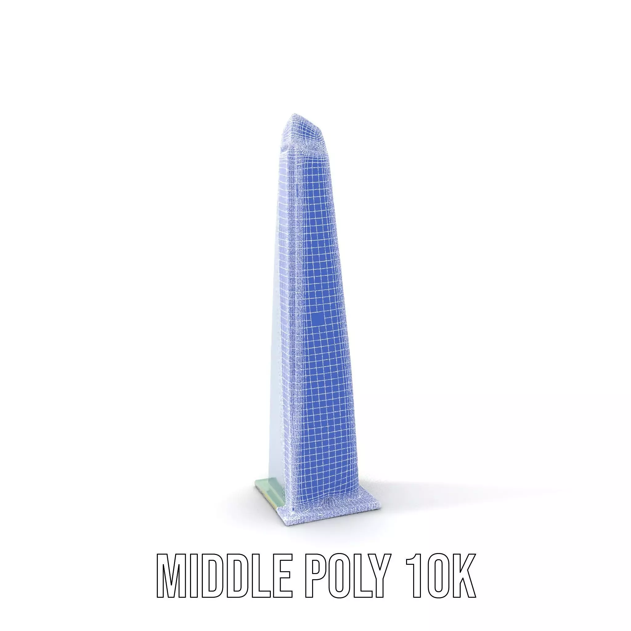 Sleek Glass Obelisk model pack Low-poly 3D model_27