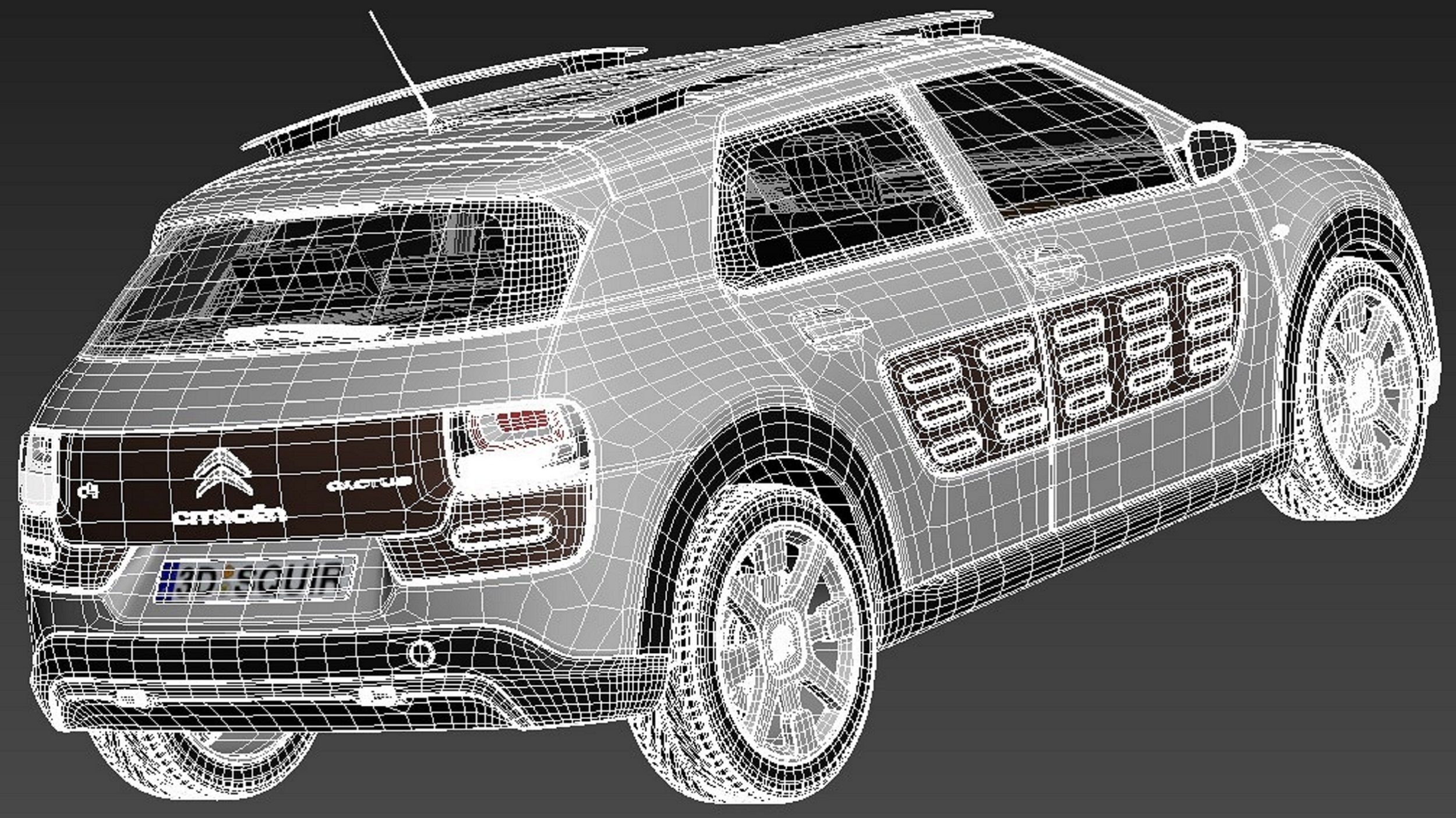Citroen C4 Cactus 2015 3D model_17
