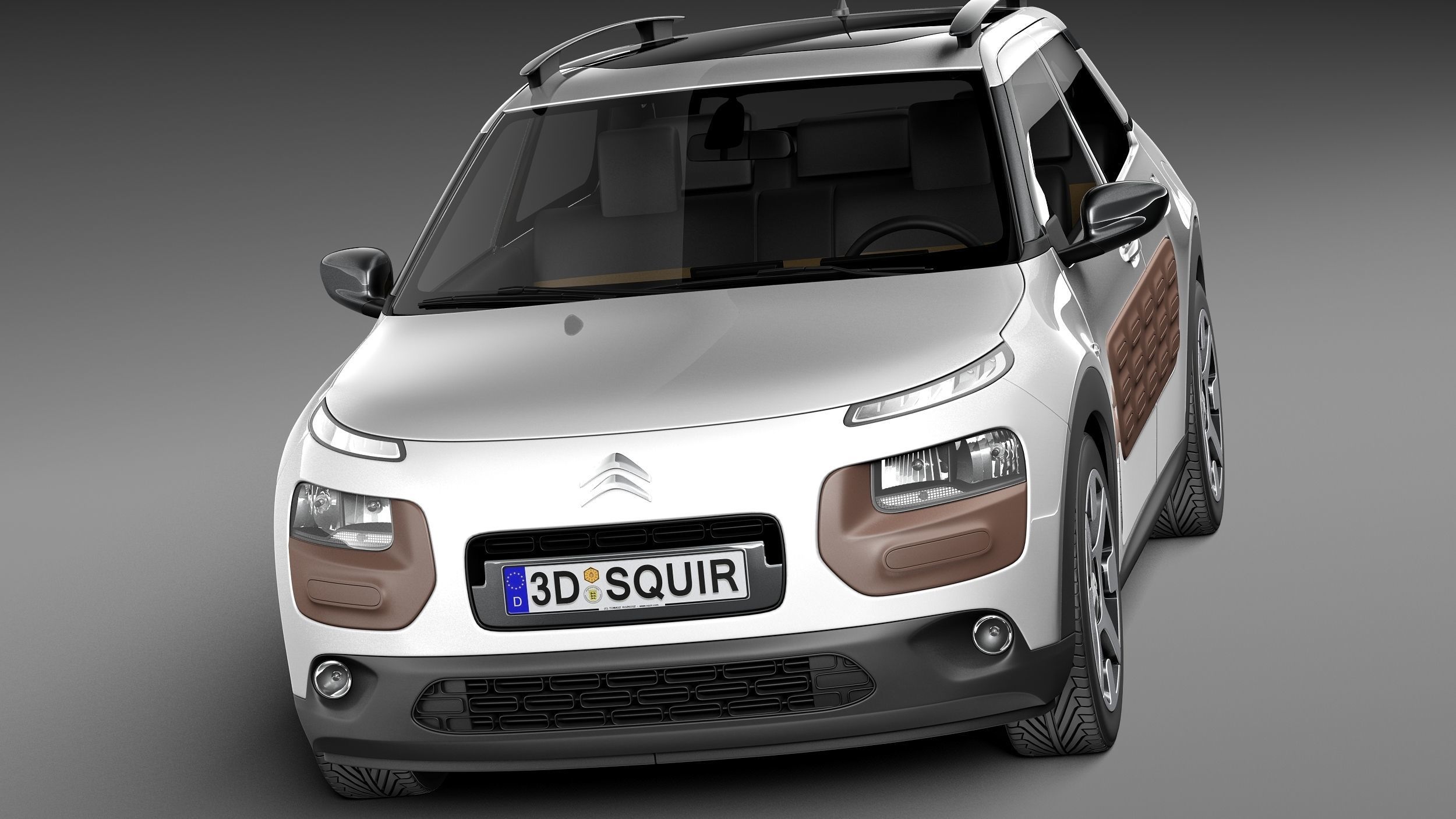 Citroen C4 Cactus 2015 3D model_1