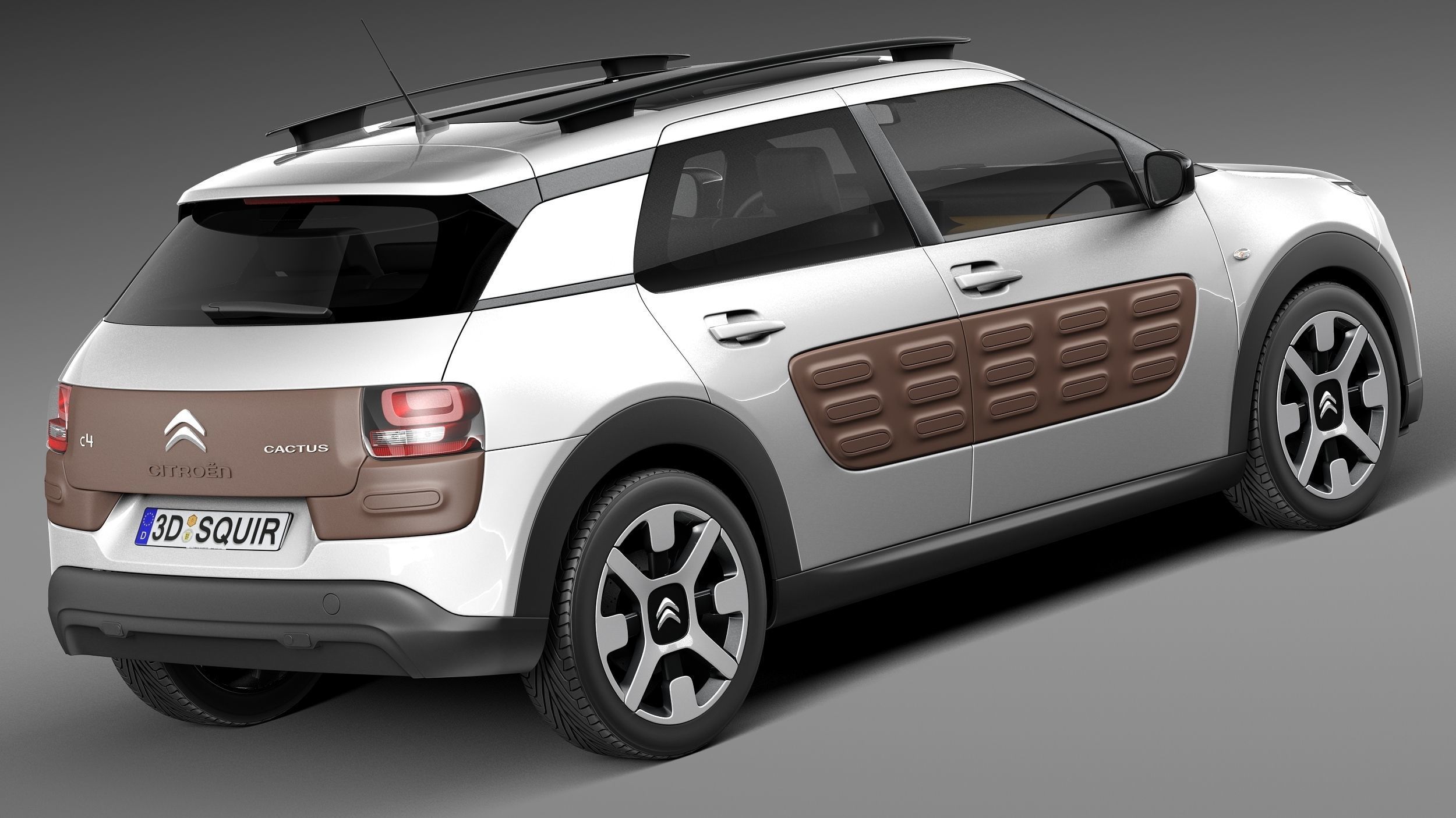 Citroen C4 Cactus 2015 3D model_4