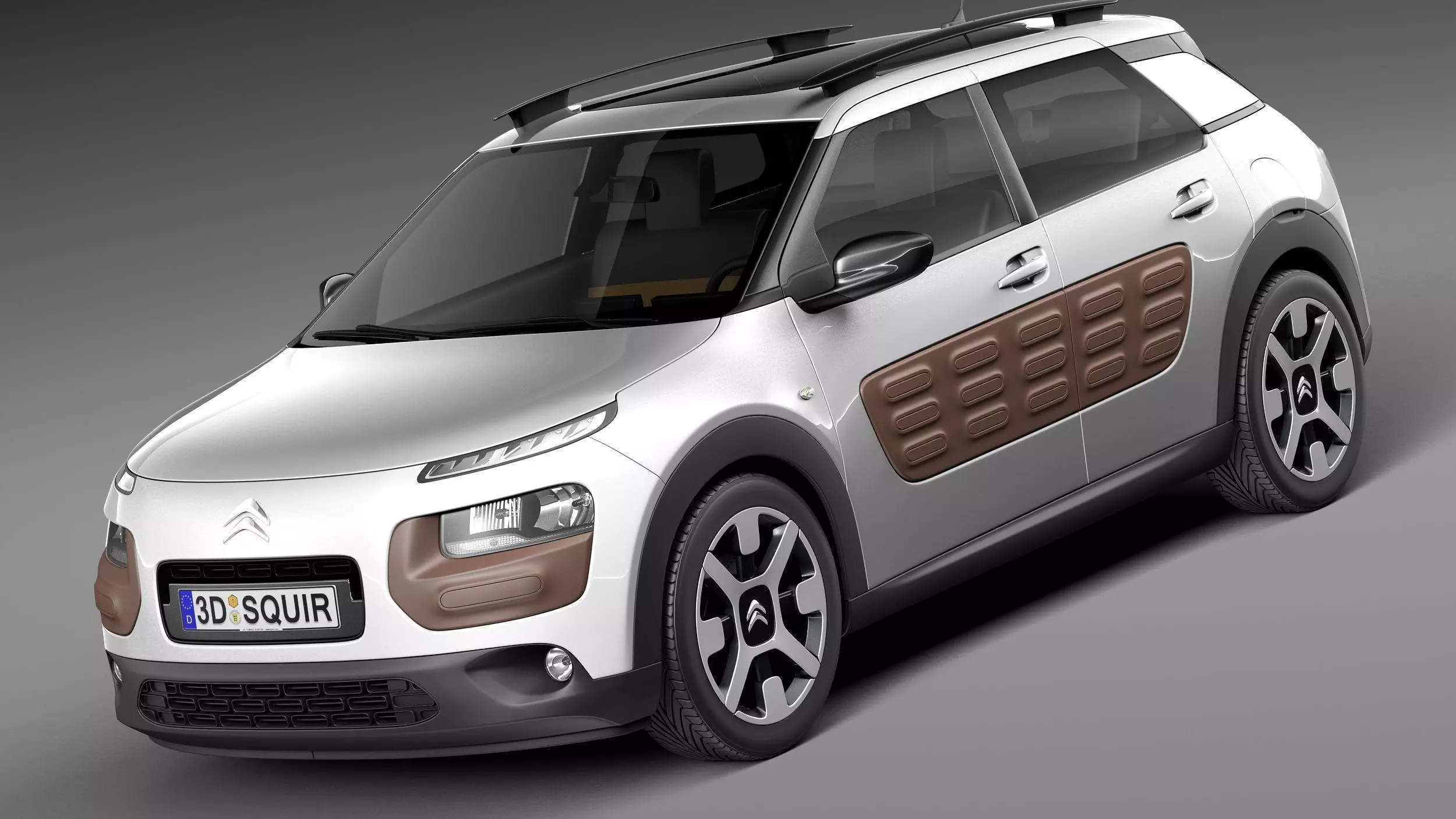 Citroen C4 Cactus 2015 3D model_0