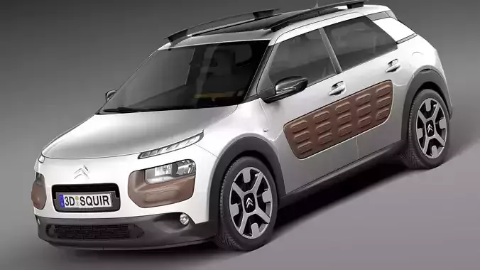 Citroen C4 Cactus 2015 3D model