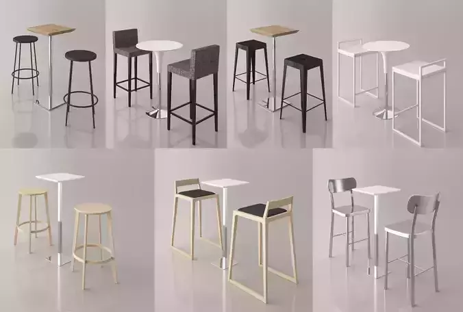 Bar Chair and Table