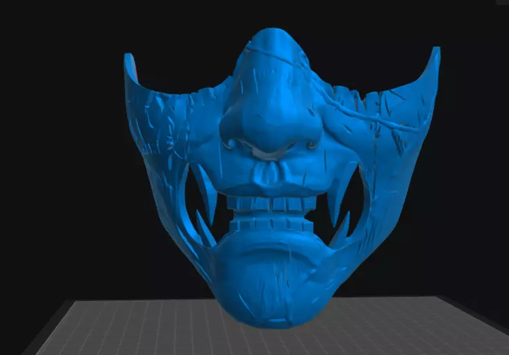 Yotie mask 3D model_3