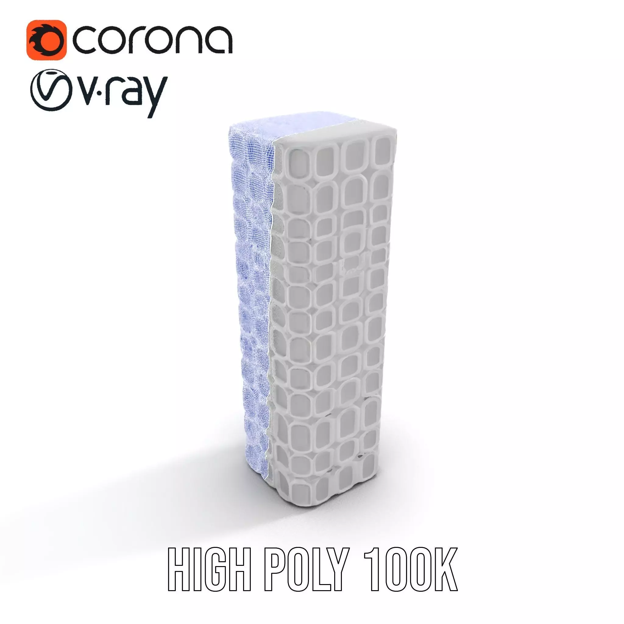 Hexagonal Tower model pack Low-poly 3D model_33