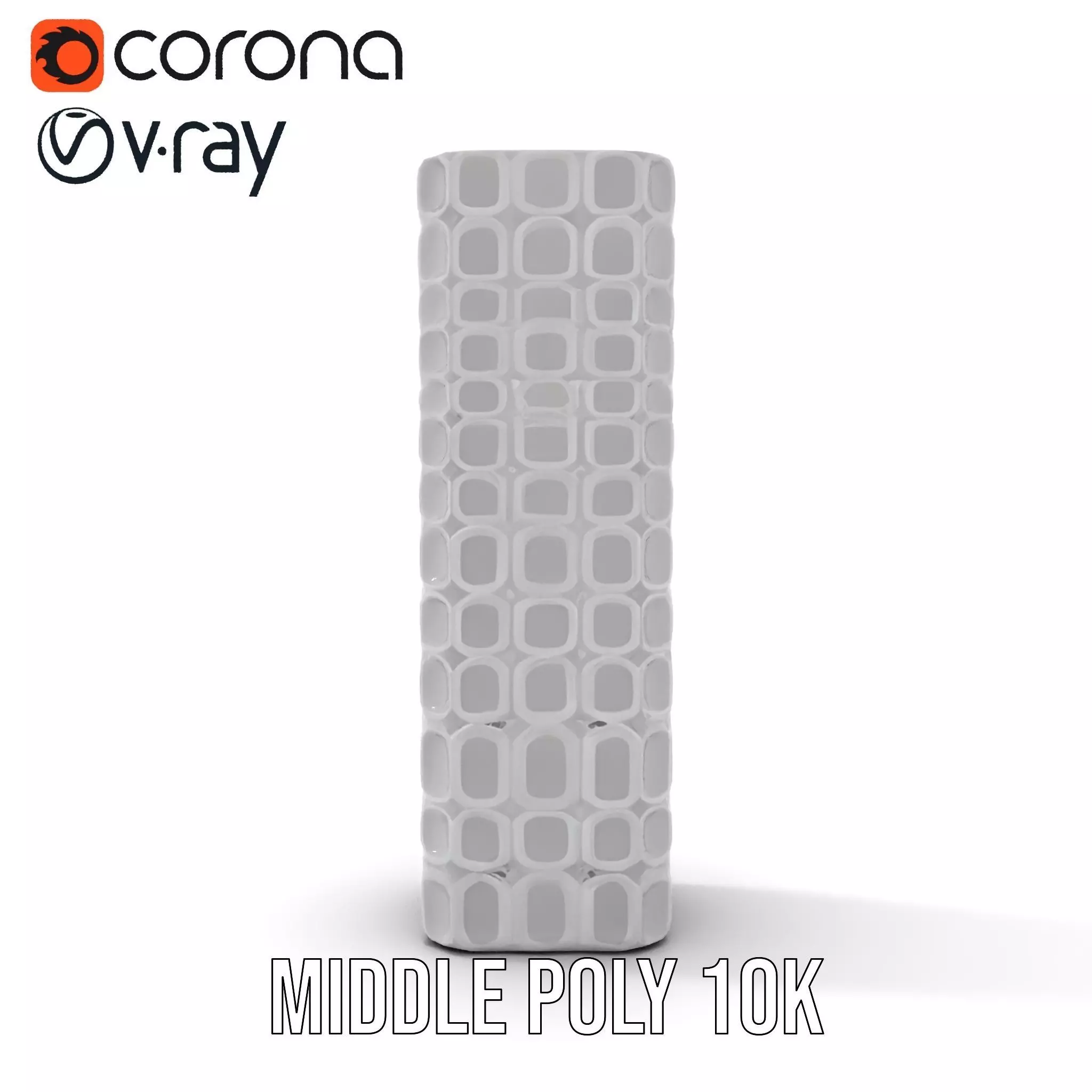 Hexagonal Tower model pack Low-poly 3D model_5