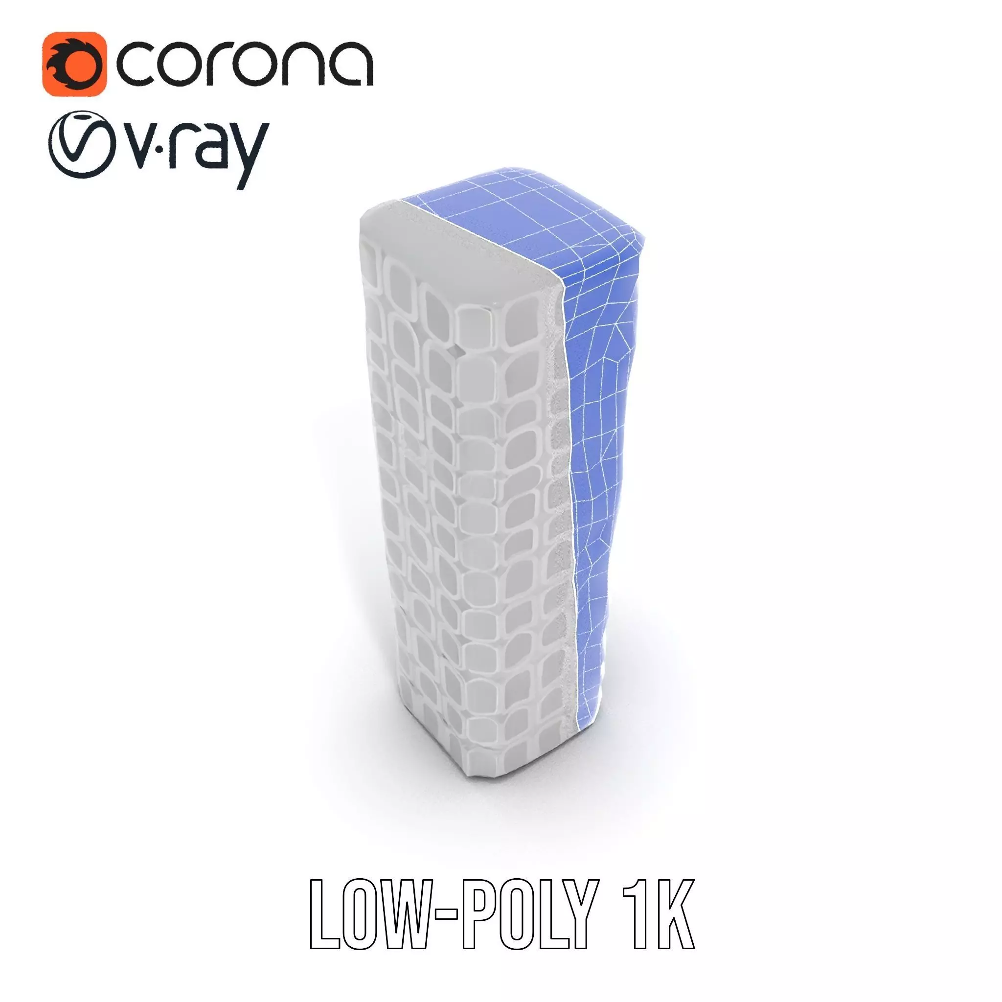 Hexagonal Tower model pack Low-poly 3D model_30