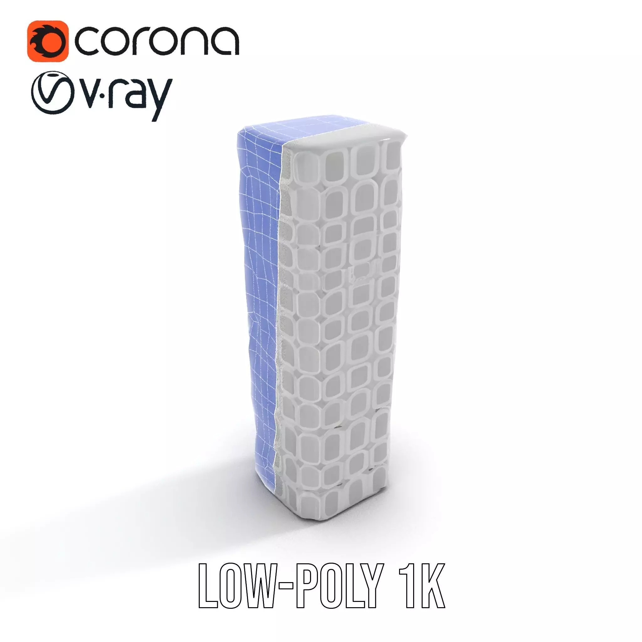 Hexagonal Tower model pack Low-poly 3D model_26