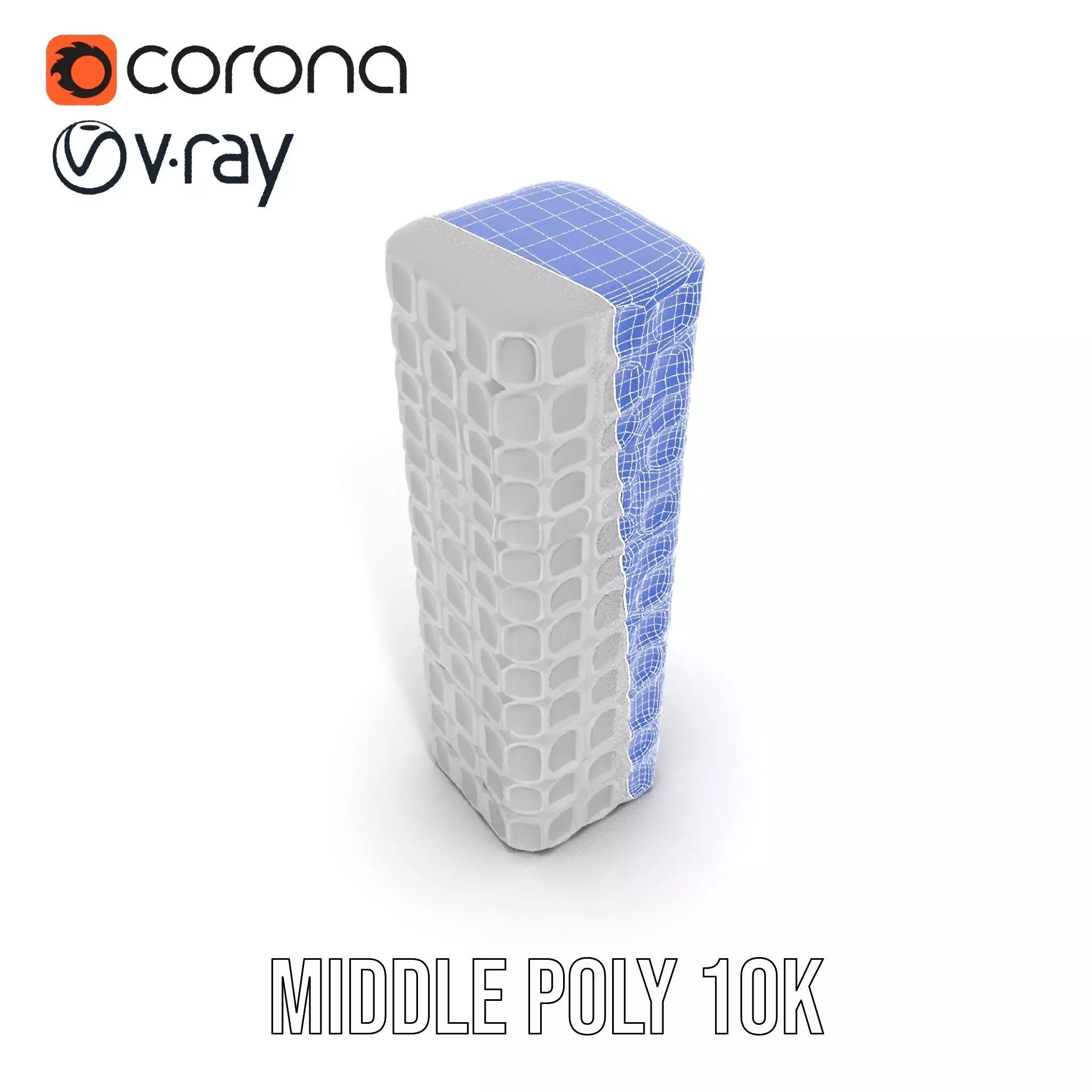 Hexagonal Tower model pack Low-poly 3D model_27
