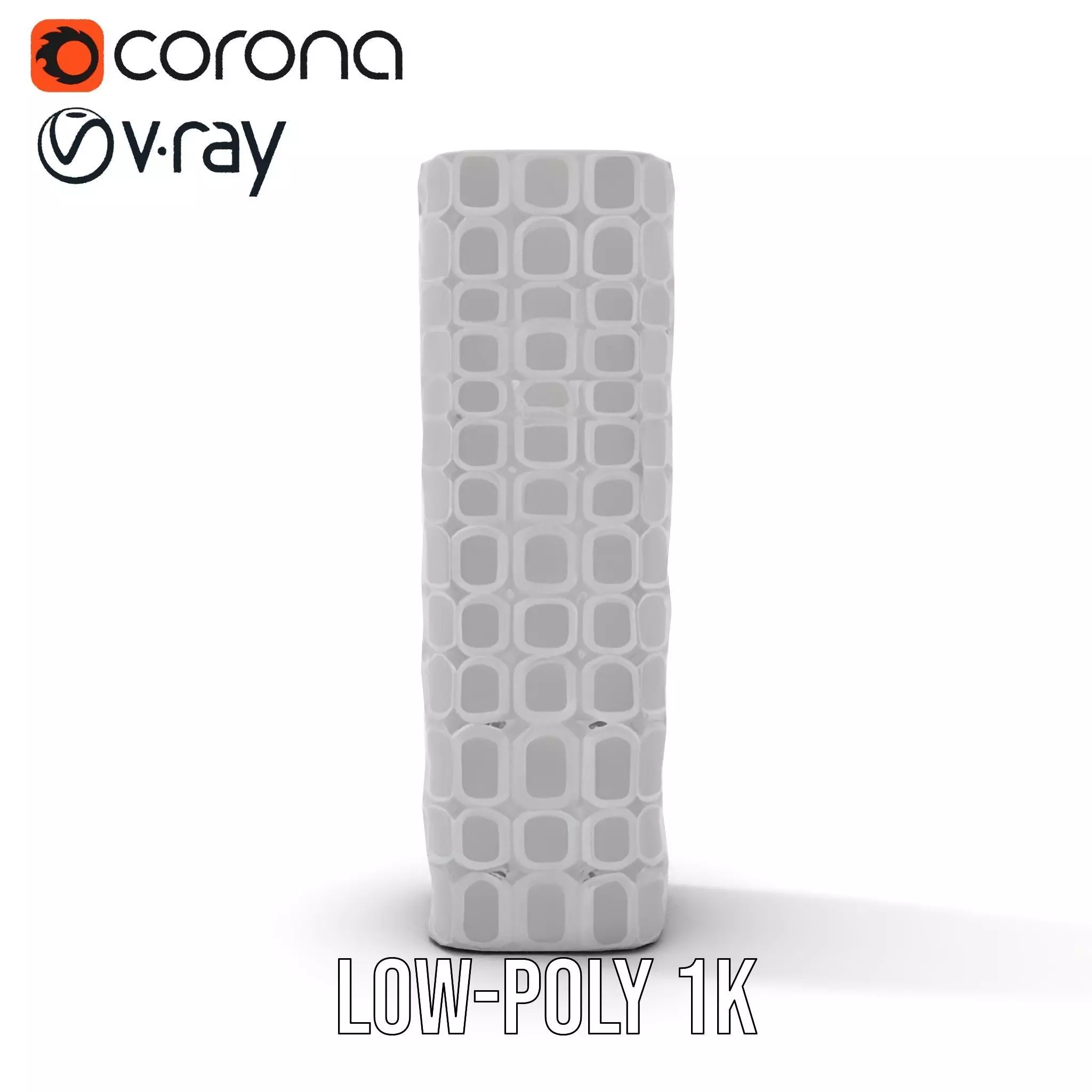 Hexagonal Tower model pack Low-poly 3D model_20