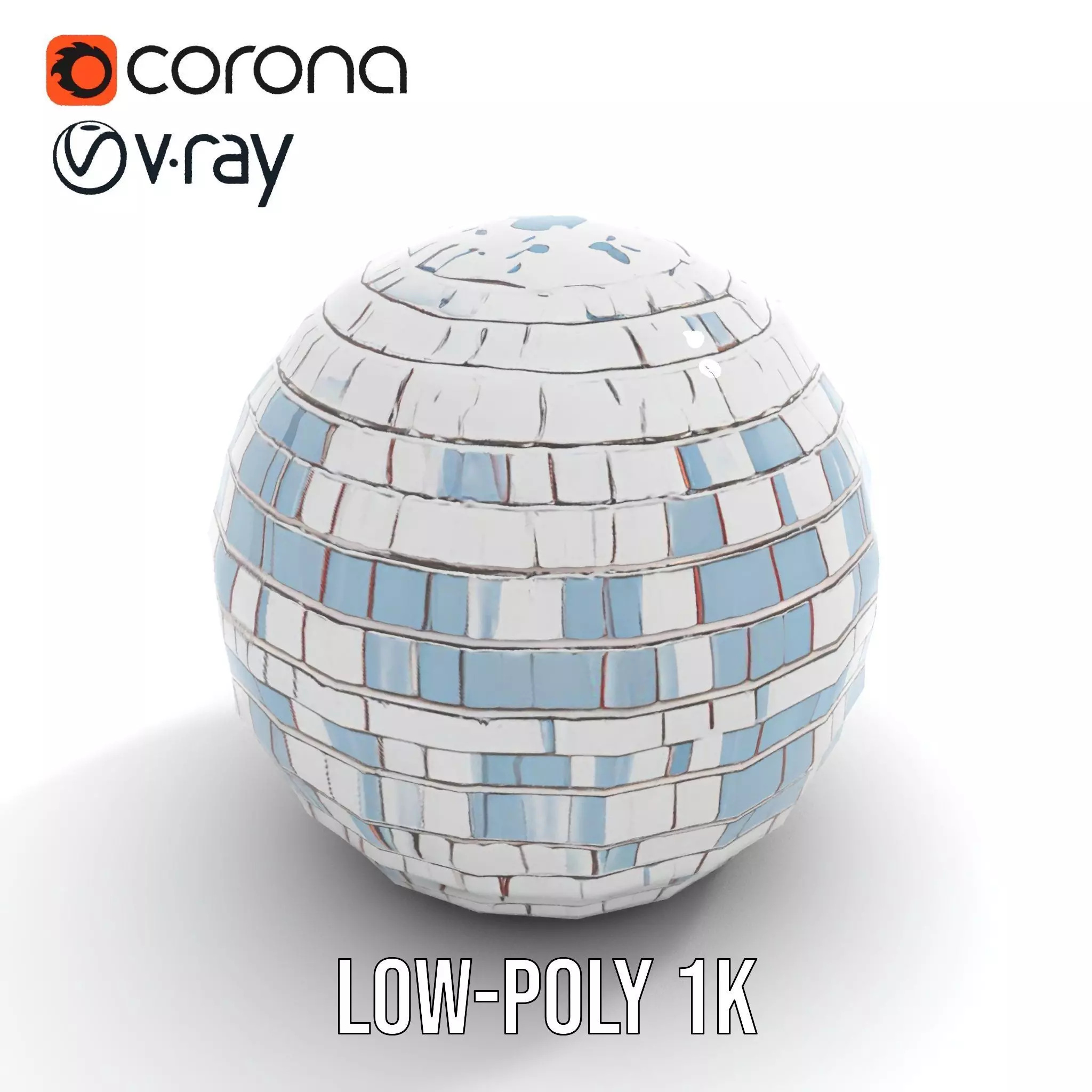 Hexagonal Dome Structure model pack Low-poly 3D model_14