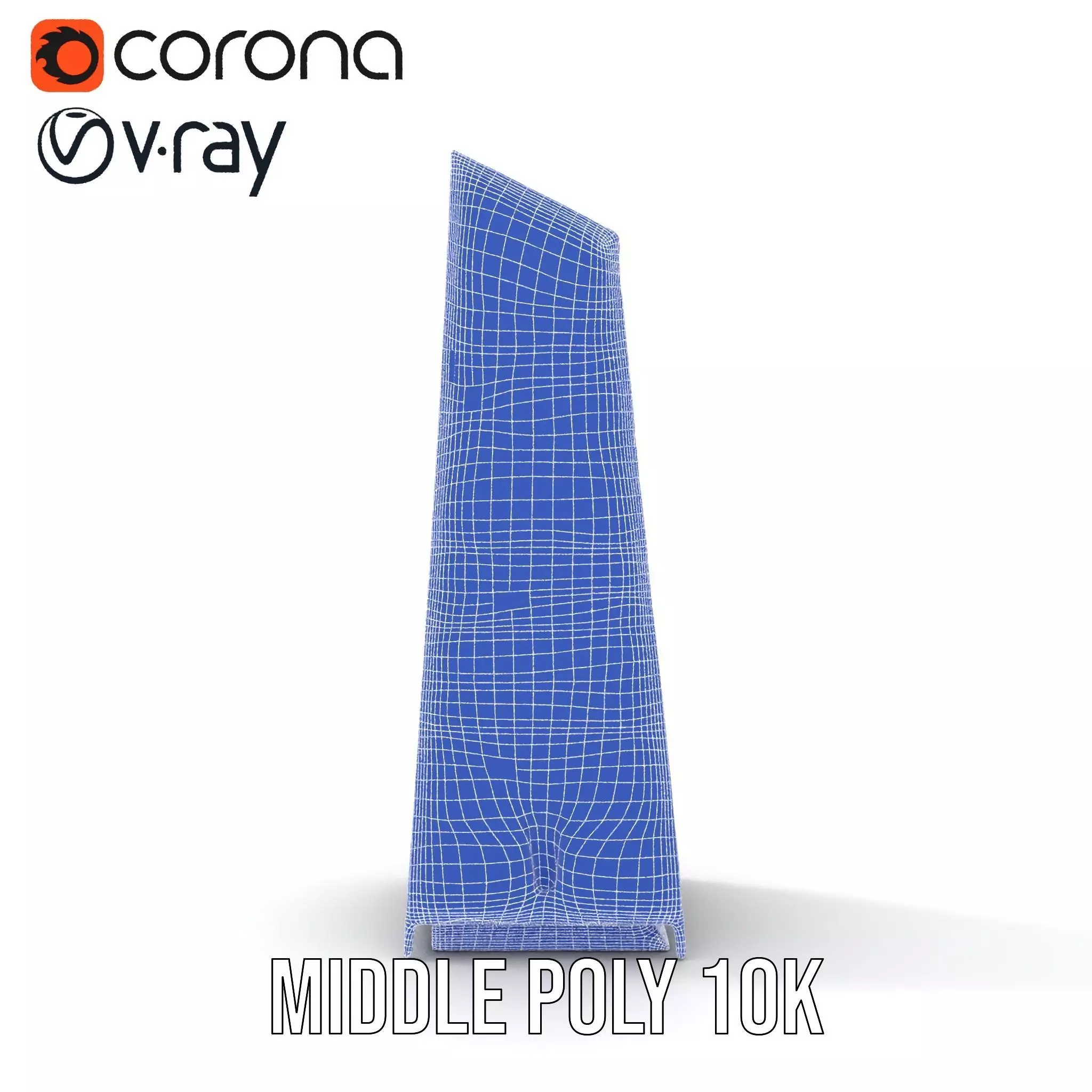 Modern Glass Skyscraper model pack Low-poly 3D model_21