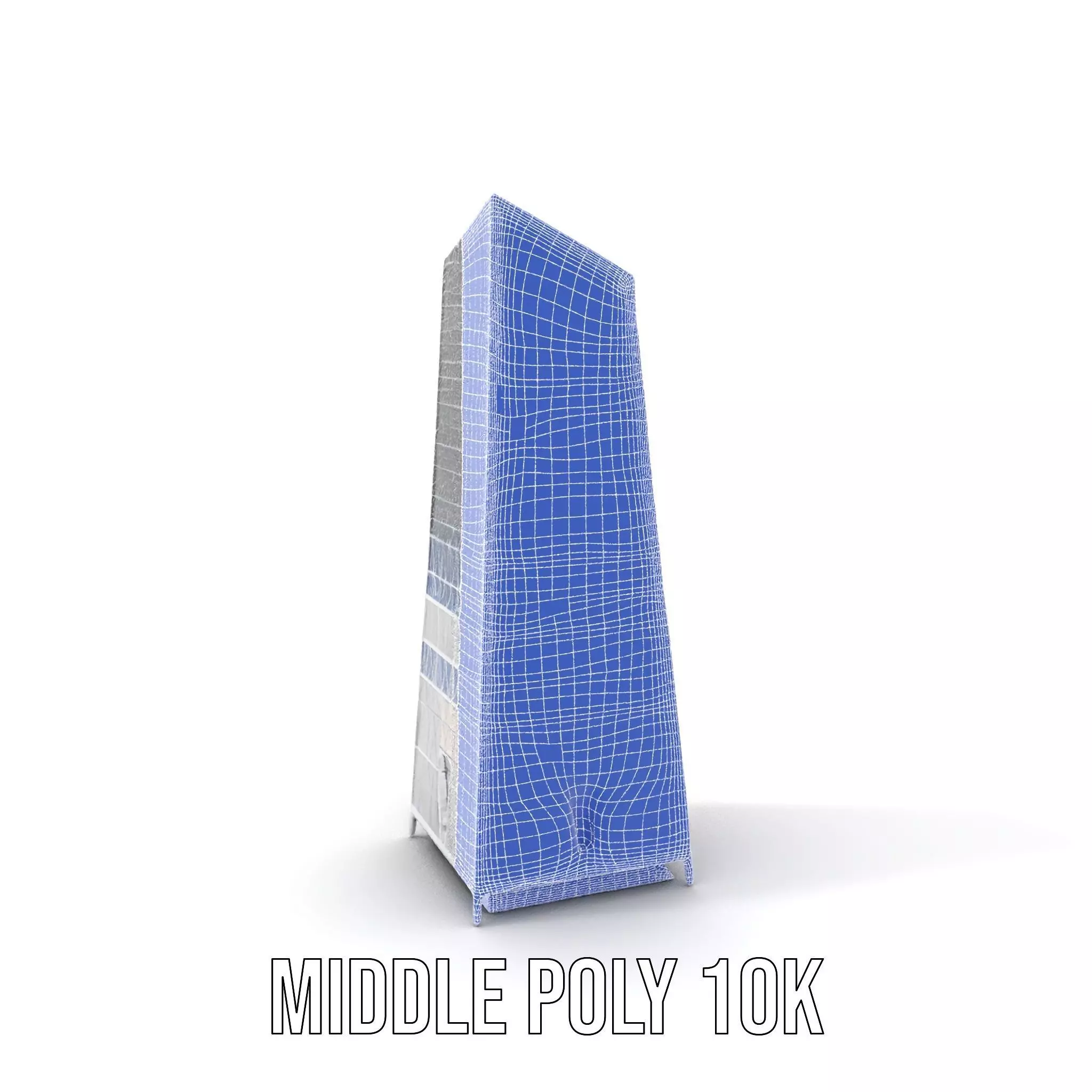 Modern Glass Skyscraper model pack Low-poly 3D model_16