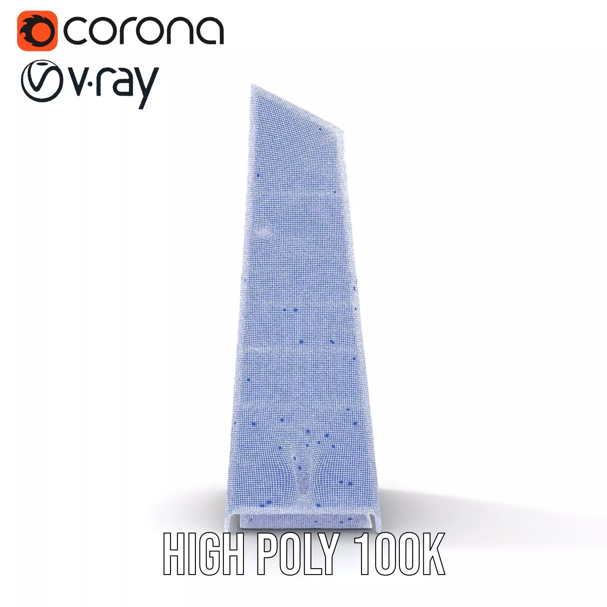 Modern Glass Skyscraper model pack Low-poly 3D model_34