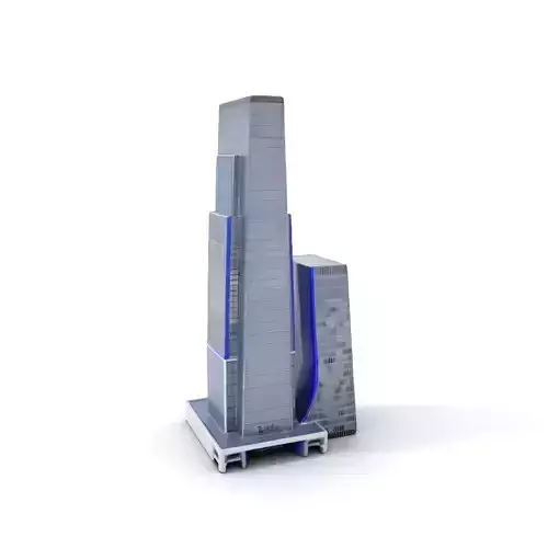 Modern Glass Skyscraper model pack