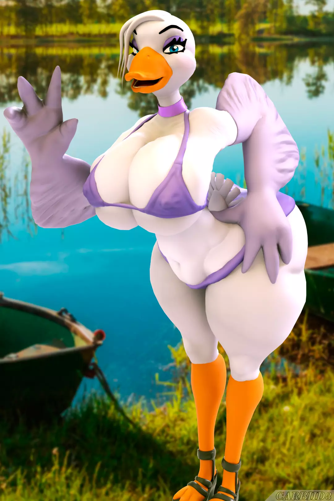 Stella for Blender and SFM 3D model_1