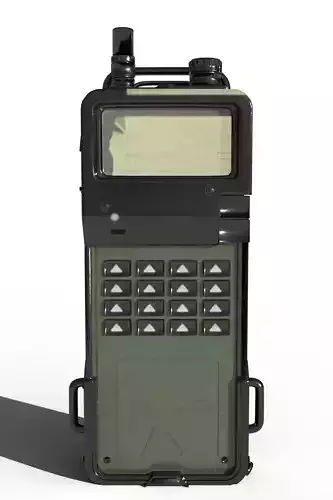Military Radio-Scanner 3D model