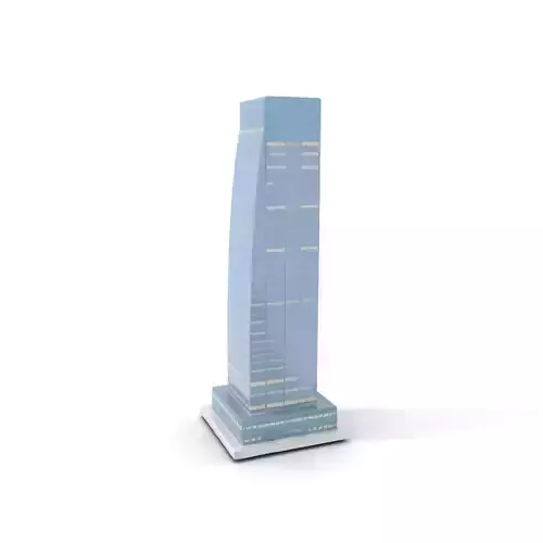 Sleek Glass Skyscraper model pack