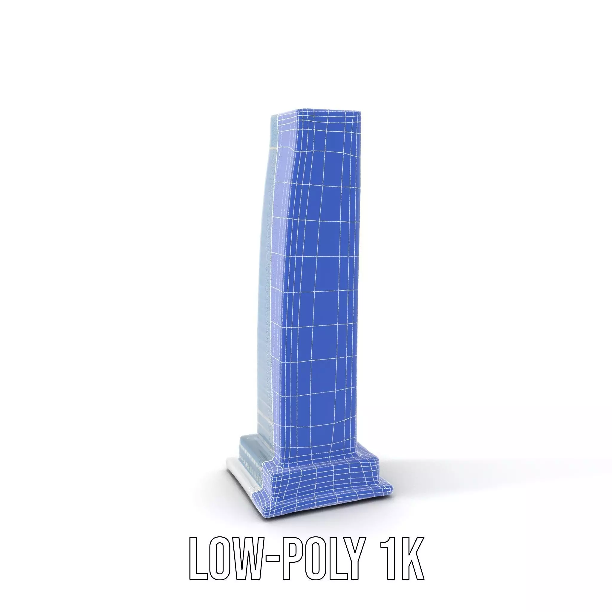 Sleek Glass Skyscraper model pack Low-poly 3D model_28