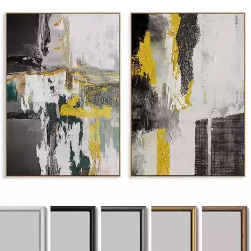 Abstract Painting Frame set