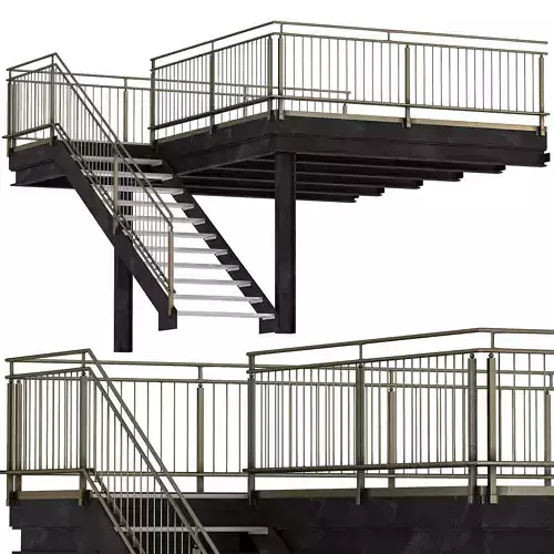 Factory Staircase 02