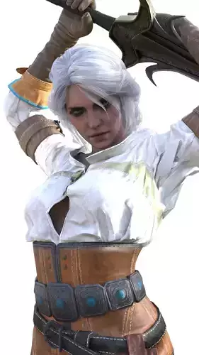  Ciri The Storm of Power and Destiny in The Witcher
