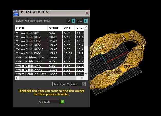 1205 Petal Crest Bangle 60MM-11gm 3D print model_3