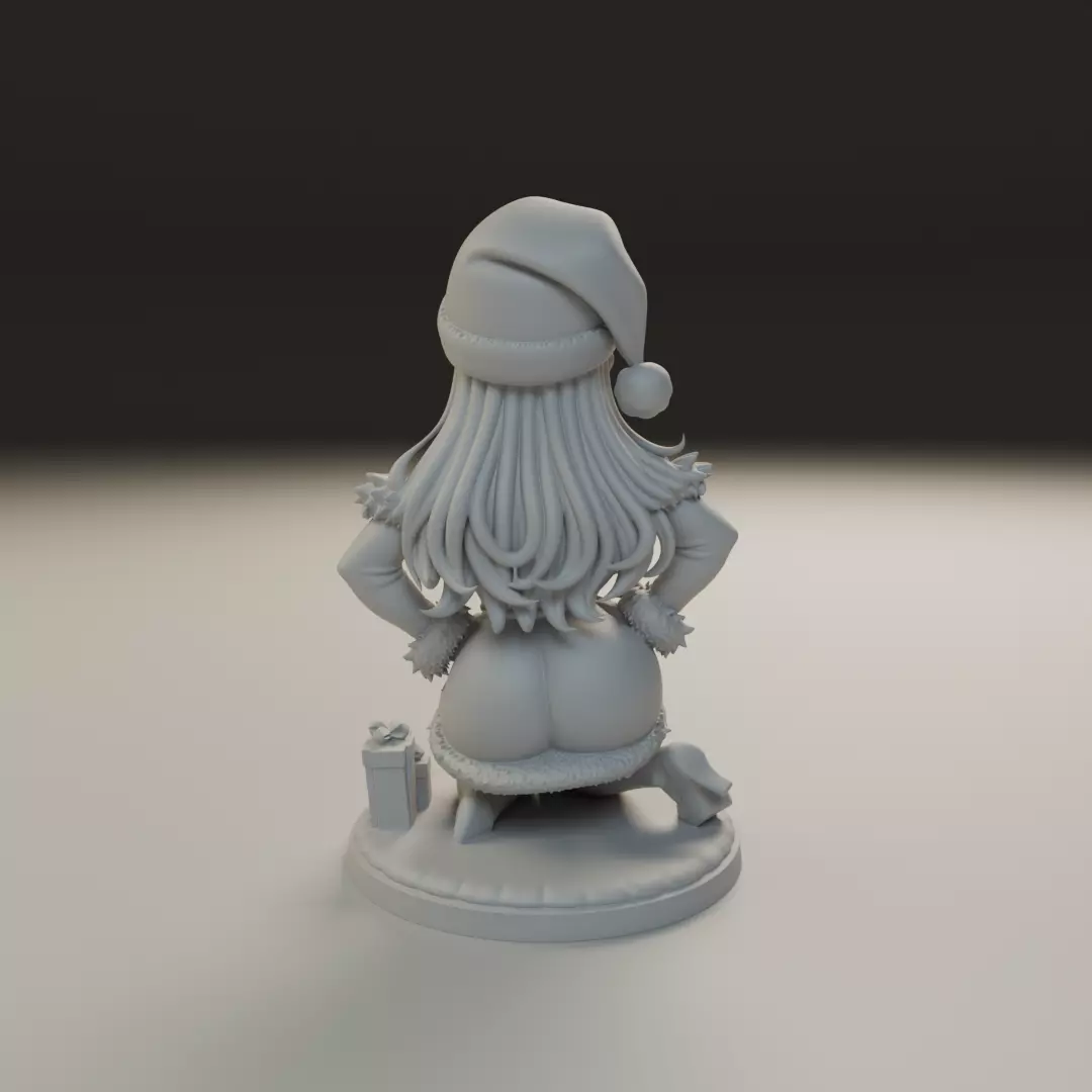 mama claus anime 3D print model_6
