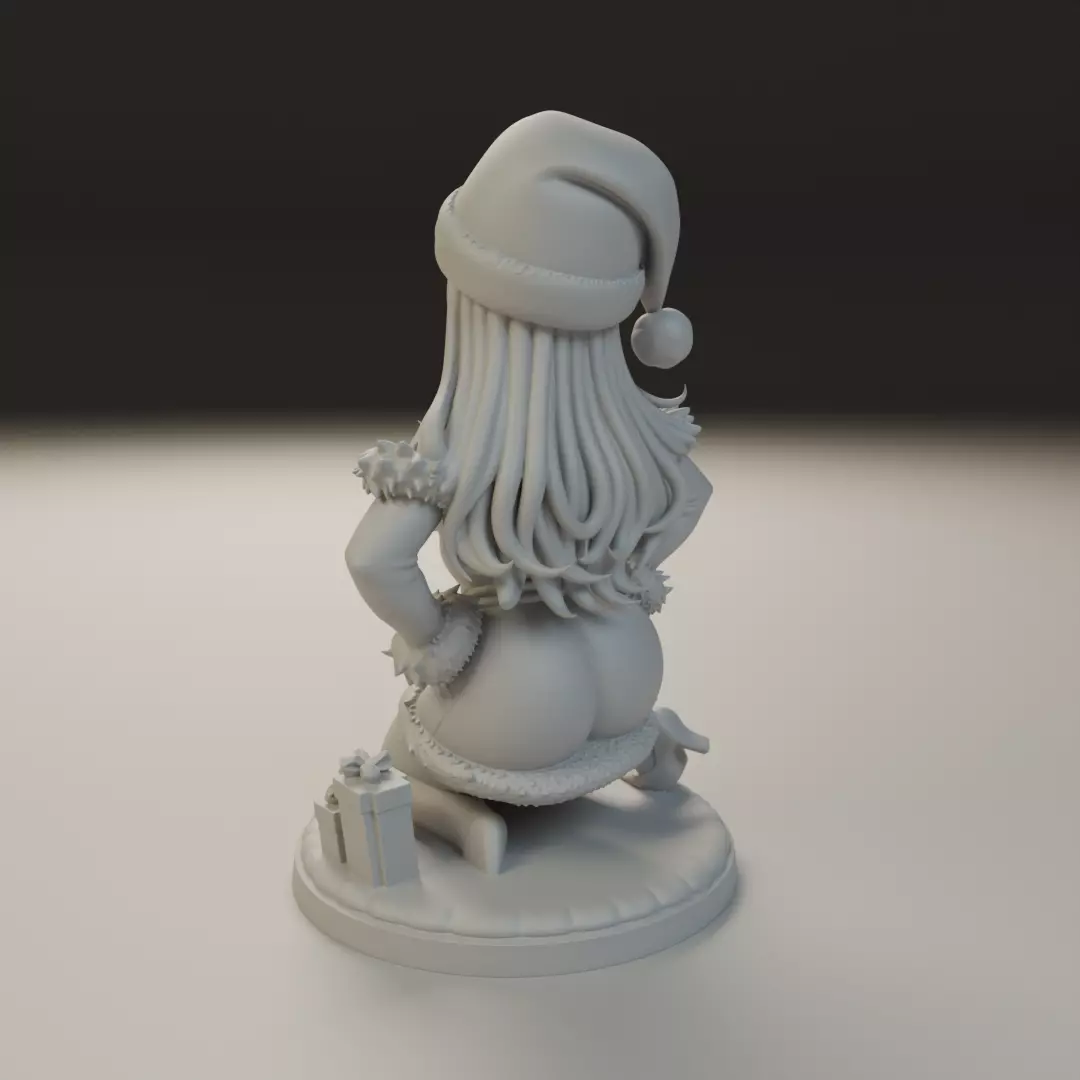 mama claus anime 3D print model_8
