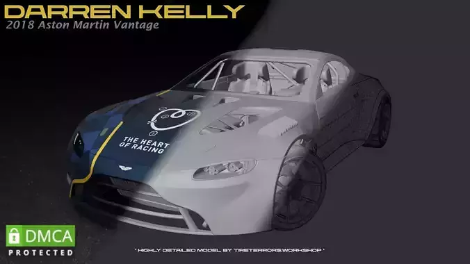 Darren Kelly 2018 Aston Martin Vantage