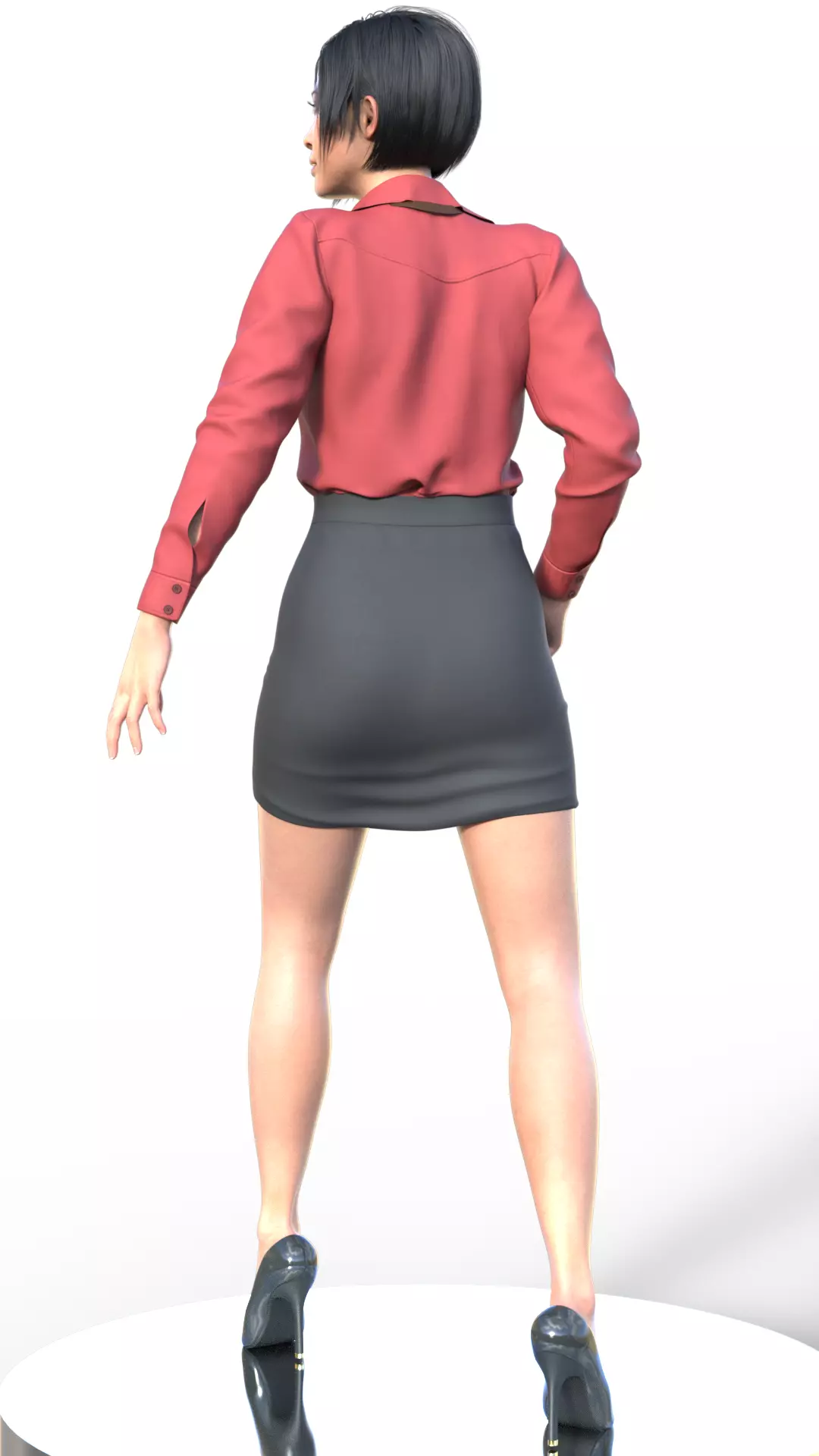 Ada Wong The Lethal Shadow of Mystery 3D print model_2