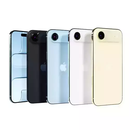 I Phone 17 Air 3D model