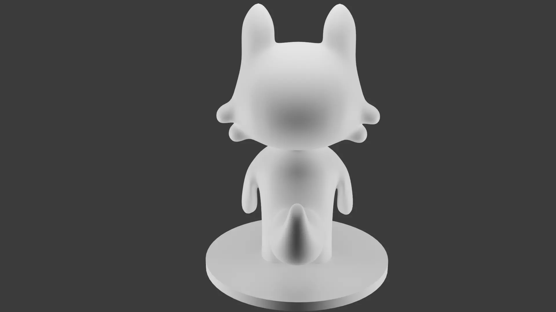 Foxy my best friend Free low-poly 3D model
