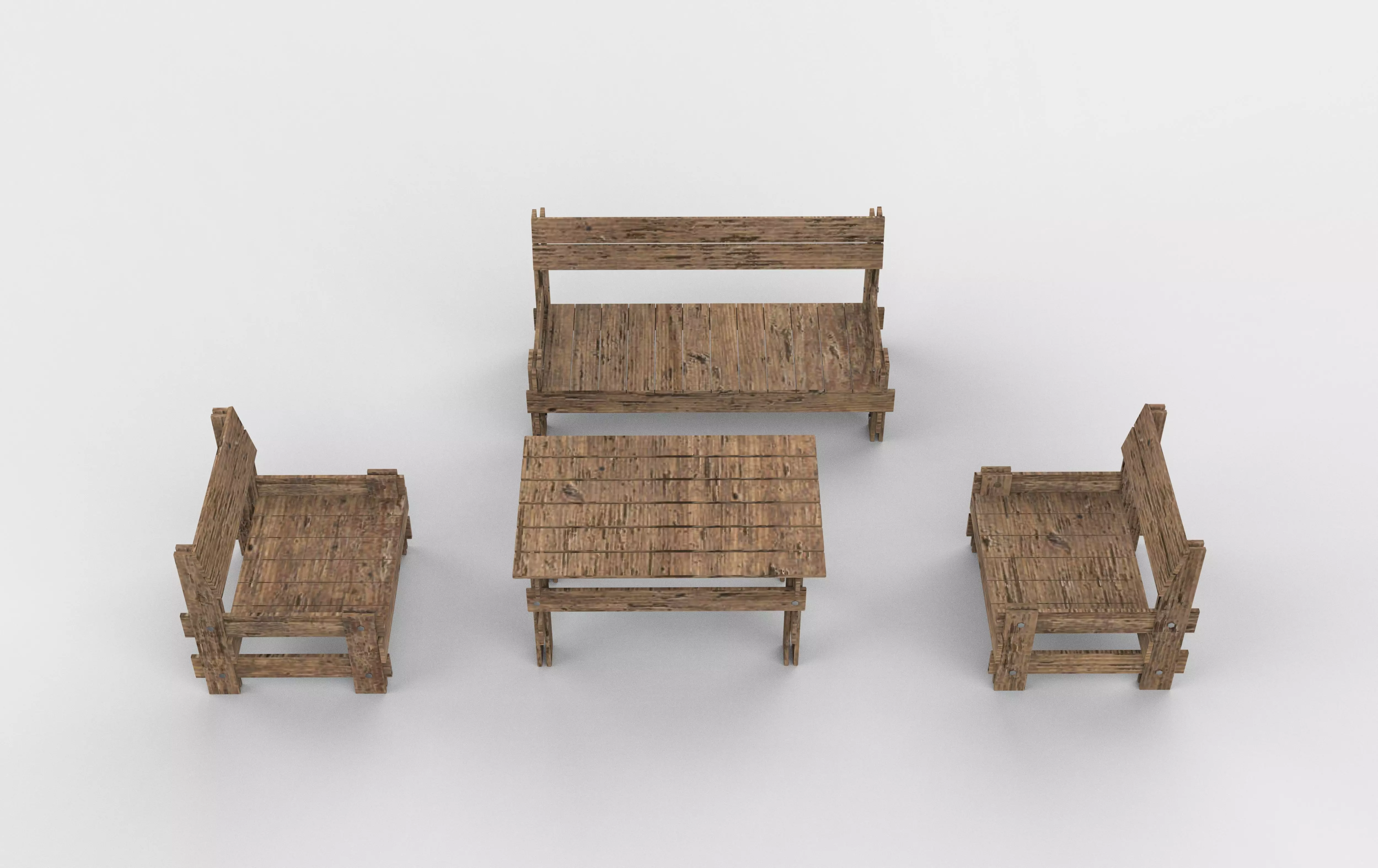 Garden Furniture 3D model_11