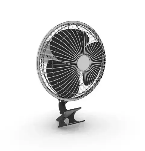 Ventilador con Base Gancho Mini Fan with Hook Base