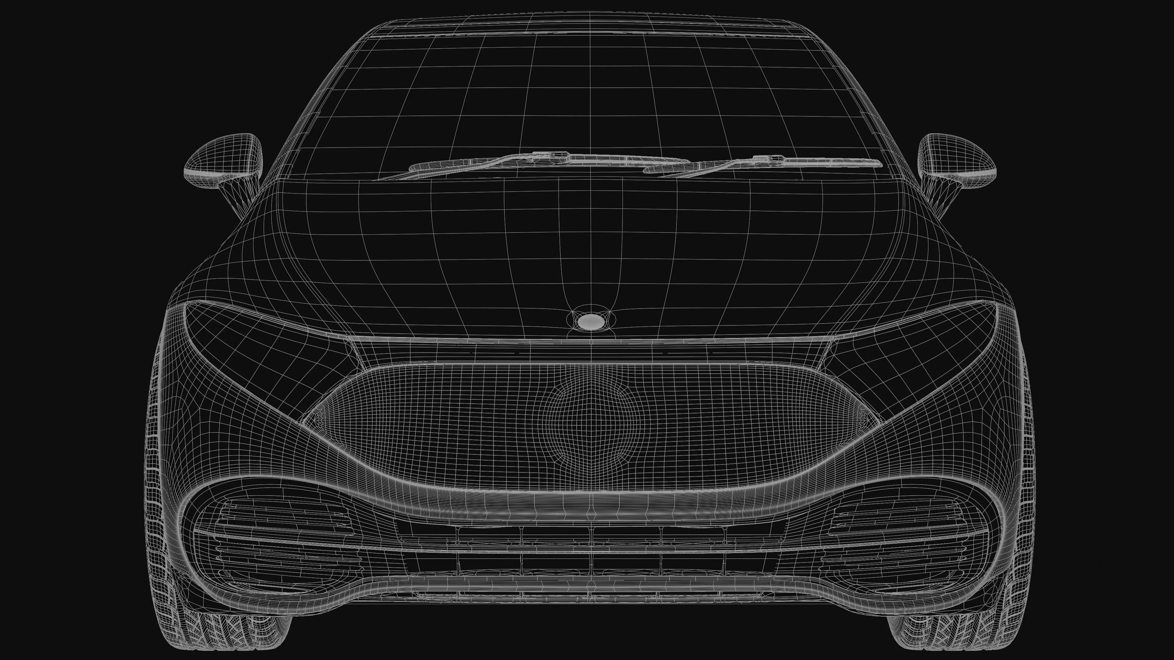 Mercedes Benz EQS 2021 Free 3D model_19