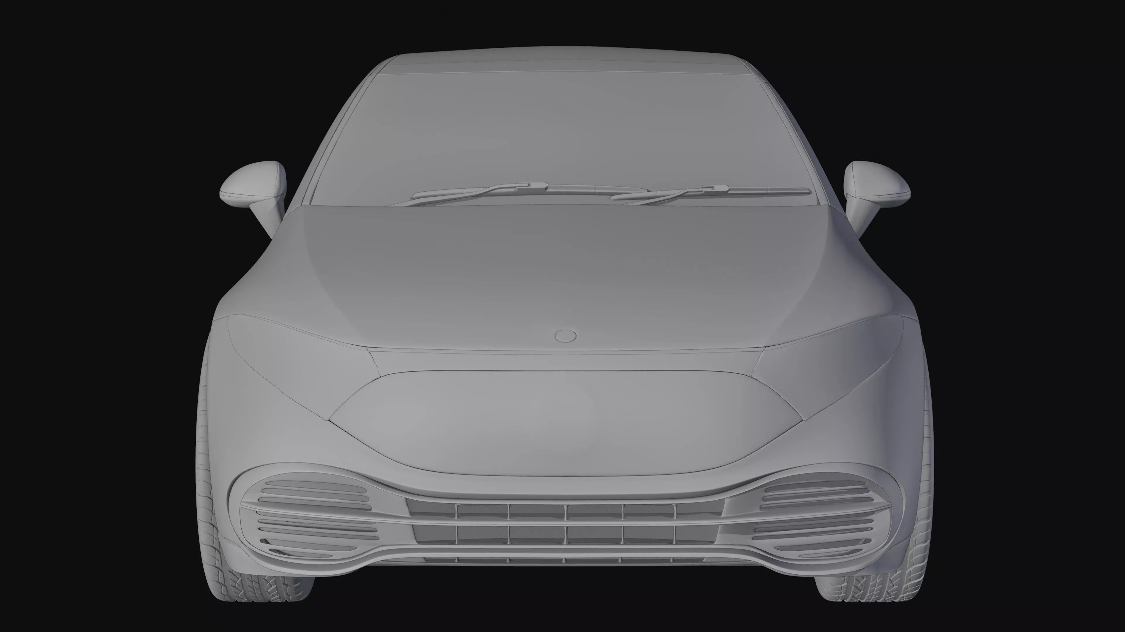 Mercedes Benz EQS 2021 Free 3D model_15