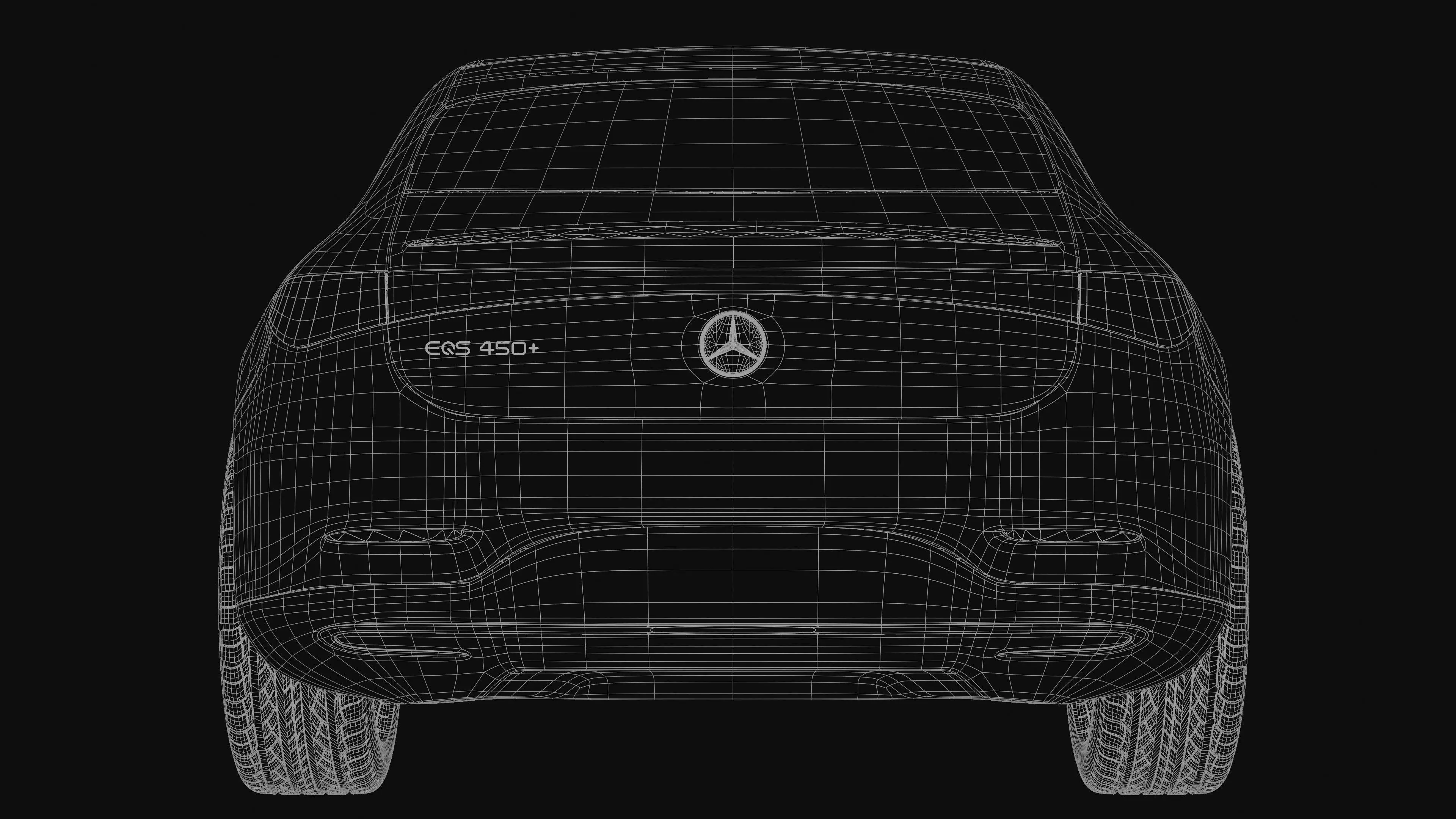 Mercedes Benz EQS 2021 Free 3D model_18